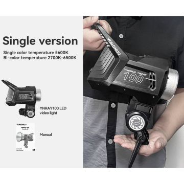Yongnuo Lampa Video LED COB 120W Smart YONGNUO YNRAY100W 5600k Yongnuo Lampa Video LED COB 120W Smart YONGNUO YNRAY100W 5600k