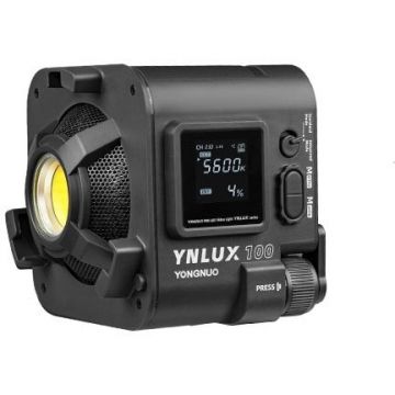 Yongnuo Lampa Video LED Yongnuo LUX100 cu temperatura de culoare 3200K-5600K Yongnuo Lampa Video LED Yongnuo LUX100 cu temperatura de culoare 3200K-5600K