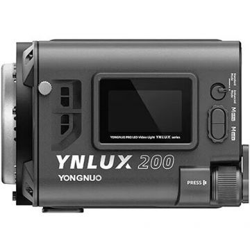 Yongnuo Lampa Video LED Yongnuo LUX200WBC Daylight 5600K LED Monolight Yongnuo Lampa Video LED Yongnuo LUX200WBC Daylight 5600K LED Monolight
