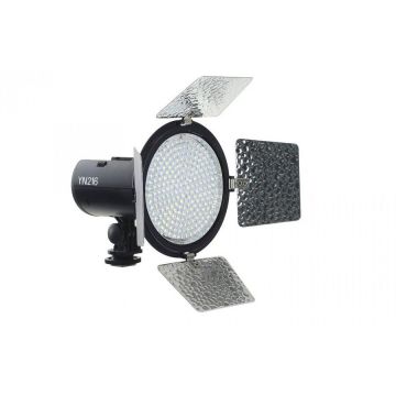 Yongnuo Lampa video Yongnuo YN216, 216 LED-uri CRI-90 si voleti detasabili Yongnuo Lampa video Yongnuo YN216, 216 LED-uri CRI-90 si voleti detasabili