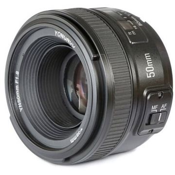 Yongnuo Obiectiv foto Yongnuo YN 50mm f1.8 pentru Nikon Yongnuo Obiectiv foto Yongnuo YN 50mm f1.8 pentru Nikon