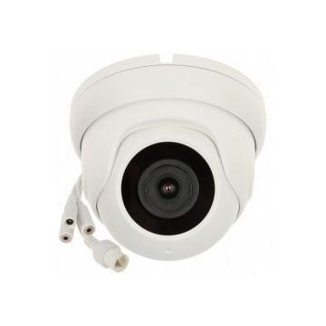 Cameră IP 2Mp dome 2.8mm APTI AI203VA2-28W detecție SMART audio in/out PoE 803.2af