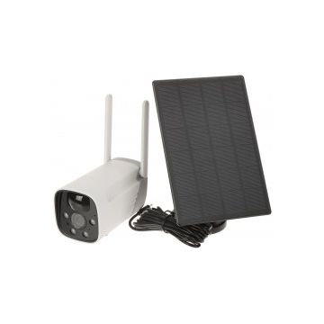 Cameră IP cu panou solar, acumulator APTI-W21C1S-TUYA Smart Wi-Fi - 1080p 3.6 mm
