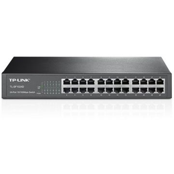 Switch 24 Porturi 10/100 Mbps TL-SF1024D TP-Link
