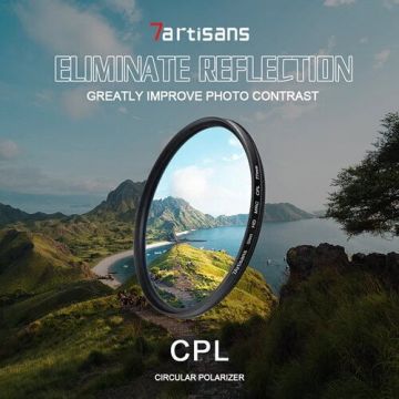 7Artisans Filtru Polarizare Circulara  7Artisans CPL 52mm 7Artisans Filtru Polarizare Circulara  7Artisans CPL 52mm