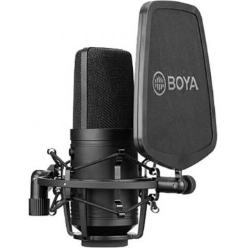 Boya Microfon Boya BY-M800 Studio Condensator cu shock mount Boya Microfon Boya BY-M800 Studio Condensator cu shock mount