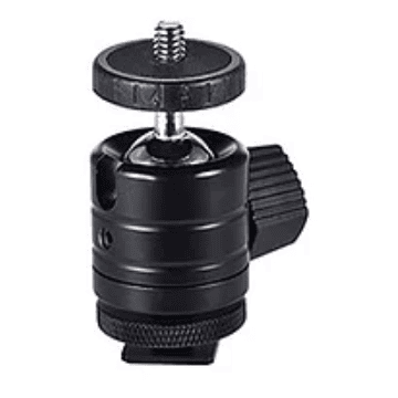 Falcon Eyes Cap tip bila Falcon Eyes MPH-2B pentru trepied cu filet 1/4 si Cold Shoe Falcon Eyes Cap tip bila Falcon Eyes MPH-2B pentru trepied cu filet 1/4 si Cold Shoe