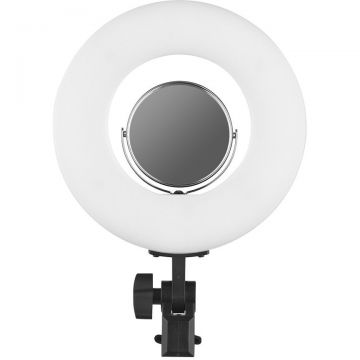 Generic Lampa circulara MS-20L Bicolor 3000k-5600k  si oglinda