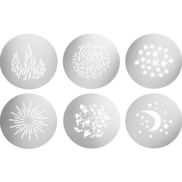 Godox Filtre Pentru VSA Spotlights Godox VSA-GS1 Gobo Set Godox Filtre Pentru VSA Spotlights Godox VSA-GS1 Gobo Set