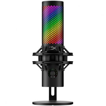HP Microfon gaming HyperX Q귊st 2 S pentru Streamers-Content Creators, cardioid, USB-C, 32-bit bit depth, 192kHz sampling rate, 100+ LED-uri aRGB, PC Win11, Mac, Steam Deck, Negru HP Microfon gaming HyperX Q귊st 2 S pentru Streamers-Content Creators, cardioid, USB-C, 32-bit bit depth, 192kHz sampling rate, 100+ LED-uri aRGB, PC Win11, Mac, Steam Deck, Negru