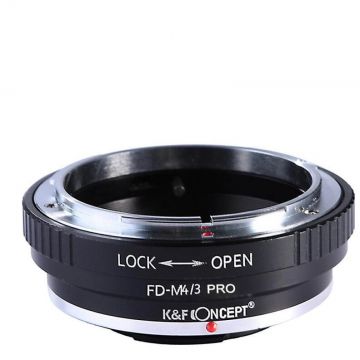 K&F Concept Adaptor montura K&F Concept FD-M4/3 PRO de la Canon FD FL la M4/3 (MFT) K&F Concept Adaptor montura K&F Concept FD-M4/3 PRO de la Canon FD FL la M4/3 (MFT)