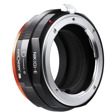 K&F Concept Adaptor montura K&F Concept M18105 Nik(G)-NEX PRO de la Nikon(G) la Sony E-Mount (NEX) KF06.438 K&F Concept Adaptor montura K&F Concept M18105 Nik(G)-NEX PRO de la Nikon(G) la Sony E-Mount (NEX) KF06.438
