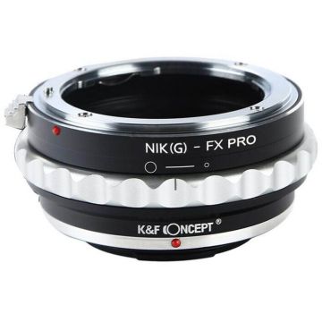 K&F Concept Adaptor montura K&F Concept Nikon(G)-FX PRO de la Nikon G la Fuji X-Mount K&F Concept Adaptor montura K&F Concept Nikon(G)-FX PRO de la Nikon G la Fuji X-Mount