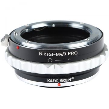 K&F Concept Adaptor montura K&F Concept Nikon(G)-M4/3 PRO Nikon G la M4/3 (MFT) K&F Concept Adaptor montura K&F Concept Nikon(G)-M4/3 PRO Nikon G la M4/3 (MFT)