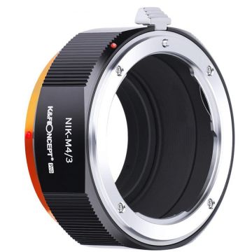 K&F Concept Adaptor montura K&F Concept Nikon-M4/3 PRO de la Nikon AI F-Micro 4/3 (MFT) KF06.459 K&F Concept Adaptor montura K&F Concept Nikon-M4/3 PRO de la Nikon AI F-Micro 4/3 (MFT) KF06.459