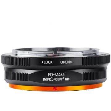 K&F Concept Adaptor montura M13125 K&F Concept Canon FD-M4/3 PRO de la Canon FD FL-Micro 4/3 (MFT) KF06.453 K&F Concept Adaptor montura M13125 K&F Concept Canon FD-M4/3 PRO de la Canon FD FL-Micro 4/3 (MFT) KF06.453