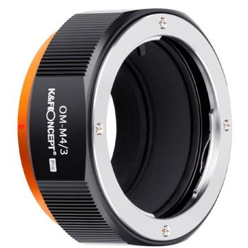 K&F Concept Adaptor montura M16125 K&F Concept OM-M4/3 PRO de la Olympus OM la Micro 4/3 (MFT) KF06.456 K&F Concept Adaptor montura M16125 K&F Concept OM-M4/3 PRO de la Olympus OM la Micro 4/3 (MFT) KF06.456