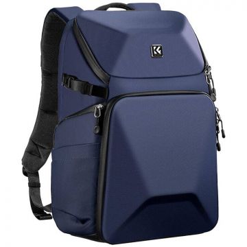 K&F Concept Rucsac pentru camera foto, 20L K&F Concept, 6 compartimente, impermeabil, 30x21x44cm, cu accesorii, Albastru K&F Concept Rucsac pentru camera foto, 20L K&F Concept, 6 compartimente, impermeabil, 30x21x44cm, cu accesorii, Albastru