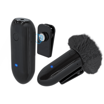Lensgo Microfon lavaliera wireless LENSGO LWM-318C - negru Lensgo Microfon lavaliera wireless LENSGO LWM-318C - negru