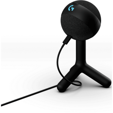 Logitech Microfon Gaming Logitech Yeti ORB, Lightsync RGB, USB, 70 - 20000 Hz, Negru Logitech Microfon Gaming Logitech Yeti ORB, Lightsync RGB, USB, 70 - 20000 Hz, Negru