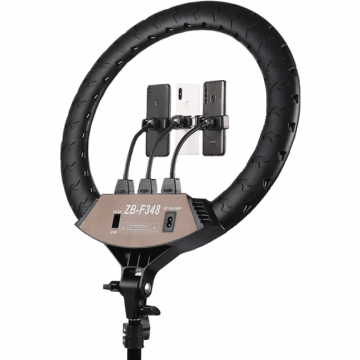 Mamen Lampa circulara MAMEN ZB-F348 416LED-uri temperatura de culoare 3200-5500k Mamen Lampa circulara MAMEN ZB-F348 416LED-uri temperatura de culoare 3200-5500k