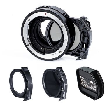 Meike Kit Adaptor montura Meike MK-EFTE-C de la Canon EF/S la Sony E cu filtre Drop-in VND+Clear Meike Kit Adaptor montura Meike MK-EFTE-C de la Canon EF/S la Sony E cu filtre Drop-in VND+Clear