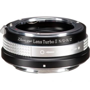 Mitakon Adaptor Montura Mitakon Lens Turbo Mark 2 Obiectiv Nikon F la Camere Nikon Z MTKLTM2AINZ Mitakon Adaptor Montura Mitakon Lens Turbo Mark 2 Obiectiv Nikon F la Camere Nikon Z MTKLTM2AINZ