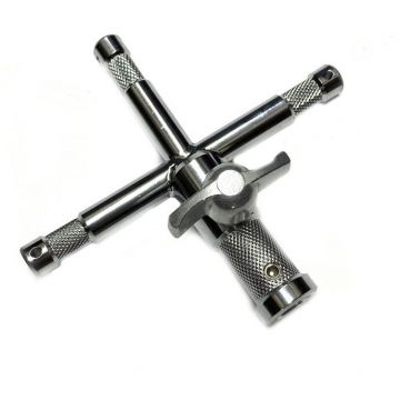 OEM Adaptor spigot 3-way baby pentru stativ si c-stand OEM Adaptor spigot 3-way baby pentru stativ si c-stand