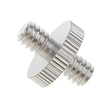 OEM Adaptor surub 1/4 la ambele capete tata-tata pentru accesorii foto OEM Adaptor surub 1/4 la ambele capete tata-tata pentru accesorii foto