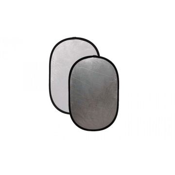 OEM Blenda ovala 2in1 white-silver 120x180cm OEM Blenda ovala 2in1 white-silver 120x180cm