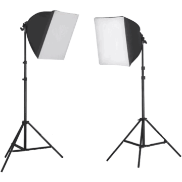 OEM Kit lumina continua foto-video 2x stativ 250cm+2x softbox cu fasung 40x40cm+2x bec 85W OEM Kit lumina continua foto-video 2x stativ 250cm+2x softbox cu fasung 40x40cm+2x bec 85W
