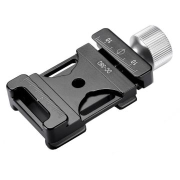 OEM Patina se poate atasa pe orice dispozitiv sau suport care este dotat cu un surub 1/4  si este utila pentru atasarea si desprinderea facila a camerei foto sau video de rig sau monopied. OEM Patina se poate atasa pe orice dispozitiv sau suport care este dotat cu un surub 1/4  si este utila pentru atasarea si desprinderea facila a camerei foto sau video de rig sau monopied.