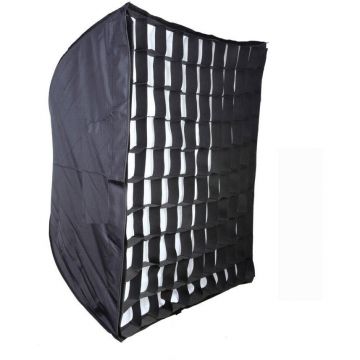 OEM Softbox 60x60cm cu grid honeycomb montura Bowens OEM Softbox 60x60cm cu grid honeycomb montura Bowens