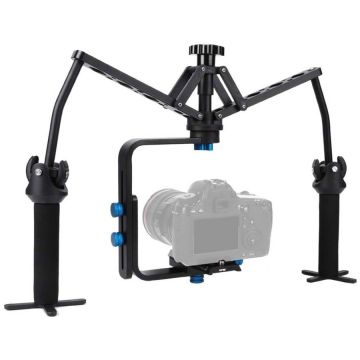 OEM Stabilizator Manual cu Doua Manere S1 Spider Stabilizer Rig Camera OEM Stabilizator Manual cu Doua Manere S1 Spider Stabilizer Rig Camera