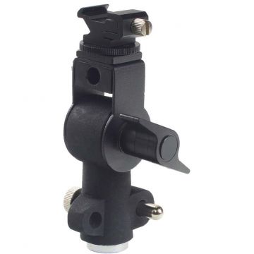 OEM Suport orientabil D-type blitz speedlite cu menghina pentru umbrela si adaptor spigot detasabil OEM Suport orientabil D-type blitz speedlite cu menghina pentru umbrela si adaptor spigot detasabil