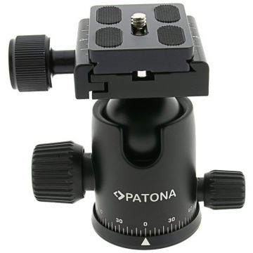 Patona Cap Trepied Aluminu Ball Head 36mm PATONA Premium PBH36 Patona Cap Trepied Aluminu Ball Head 36mm PATONA Premium PBH36