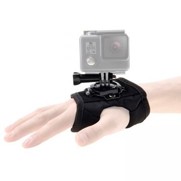 Puluz Curea de incheietura Puluz cu suport pentru camera sport Puluz Curea de incheietura Puluz cu suport pentru camera sport