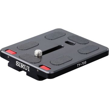 Sirui Placuta quick-release Sirui TY-70-2 cu surub 1/4 Sirui Placuta quick-release Sirui TY-70-2 cu surub 1/4