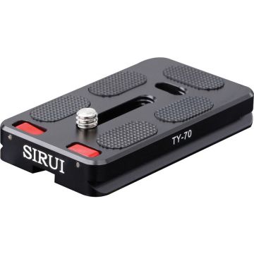 Sirui Placuta quick-release Sirui TY-70 cu surub 1/4 Sirui Placuta quick-release Sirui TY-70 cu surub 1/4
