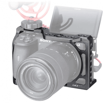 Ulanzi Cadru metalic Ulanzi UURig pentru Sony A6600 cu filet 1/4-3/8 si coldshoe Ulanzi Cadru metalic Ulanzi UURig pentru Sony A6600 cu filet 1/4-3/8 si coldshoe