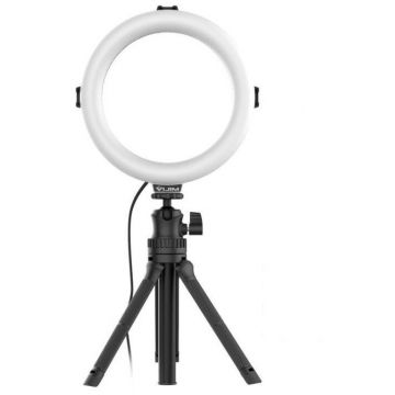 Ulanzi Desktop Ring Light LED Ulanzi Vijim K9 RGB cu trepied si telecomanda pentru vlogging Ulanzi Desktop Ring Light LED Ulanzi Vijim K9 RGB cu trepied si telecomanda pentru vlogging