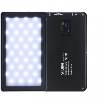 Ulanzi Lampa LED Ulanzi VIJIM VL-2 temperatura de culoare reglabila 2500K-8500K RGB Ulanzi Lampa LED Ulanzi VIJIM VL-2 temperatura de culoare reglabila 2500K-8500K RGB