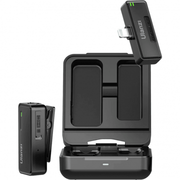 Ulanzi Lavaliera  wireless Ulanzi UW-MIC 2,4 GHz pentru  lightning 3075-U Ulanzi Lavaliera  wireless Ulanzi UW-MIC 2,4 GHz pentru  lightning 3075-U