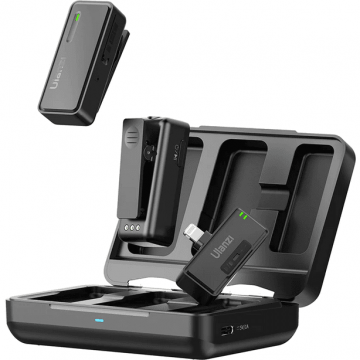 Ulanzi Lavaliera  wireless Ulanzi UW-MIC 2,4 GHz pentru  lightning 3078-U Ulanzi Lavaliera  wireless Ulanzi UW-MIC 2,4 GHz pentru  lightning 3078-U