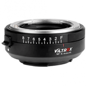 Viltrox Adaptor montura Viltrox NF-E Focus Manual de la Nikon F la Sony E-mount Viltrox Adaptor montura Viltrox NF-E Focus Manual de la Nikon F la Sony E-mount
