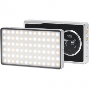 Viltrox Lampa LED RGB Portabila 12W Viltrox Retro 12X Pocket LED Light 2500K-8500K Viltrox Lampa LED RGB Portabila 12W Viltrox Retro 12X Pocket LED Light 2500K-8500K