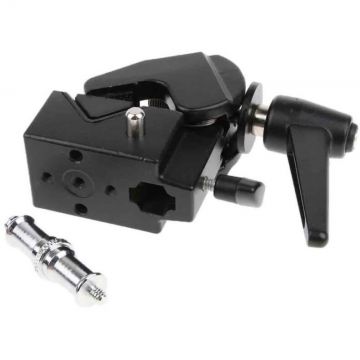 Visico Clema heavy-duty tip menghina cu spigot 5/8” detasabil M11-034S M11-007S, Negru Visico Clema heavy-duty tip menghina cu spigot 5/8” detasabil M11-034S M11-007S, Negru