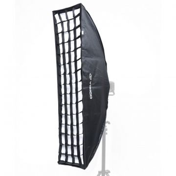Visico Softbox Visico SB-040 50x130cm cu grid honeycomb montura Bowens Visico Softbox Visico SB-040 50x130cm cu grid honeycomb montura Bowens