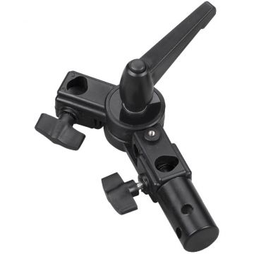 Visico Suport orientabil Visico LH-008 tilthead pentru accesorii cu spigot adaptor montura boxe Visico Suport orientabil Visico LH-008 tilthead pentru accesorii cu spigot adaptor montura boxe