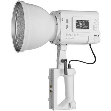 Yongnuo Kit Lampă Video LED COB 200W Yongnuo YNLUX200, 5600K, Carcasă Albă, Smart Yongnuo Kit Lampă Video LED COB 200W Yongnuo YNLUX200, 5600K, Carcasă Albă, Smart